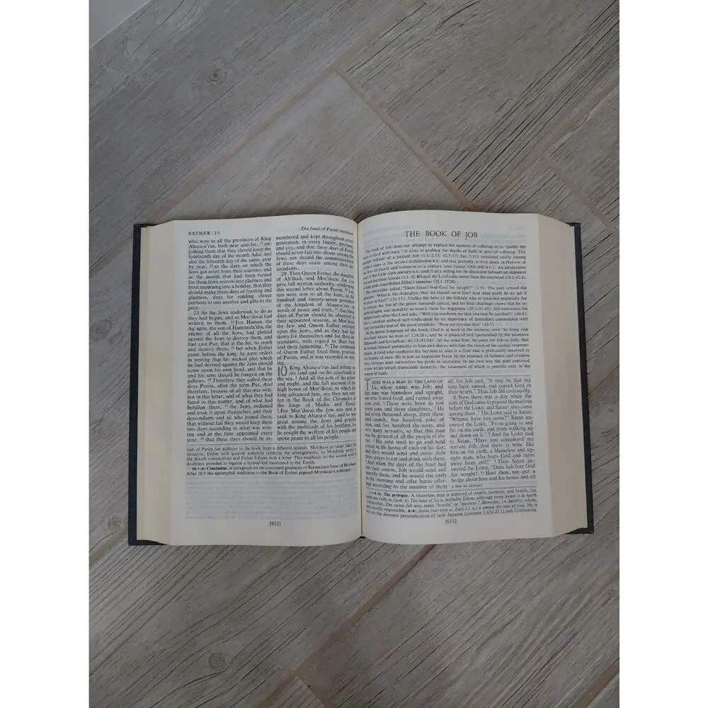 Vtg The New Oxford Annotated Bible RSV Hardcover Revised Standard Version 1973